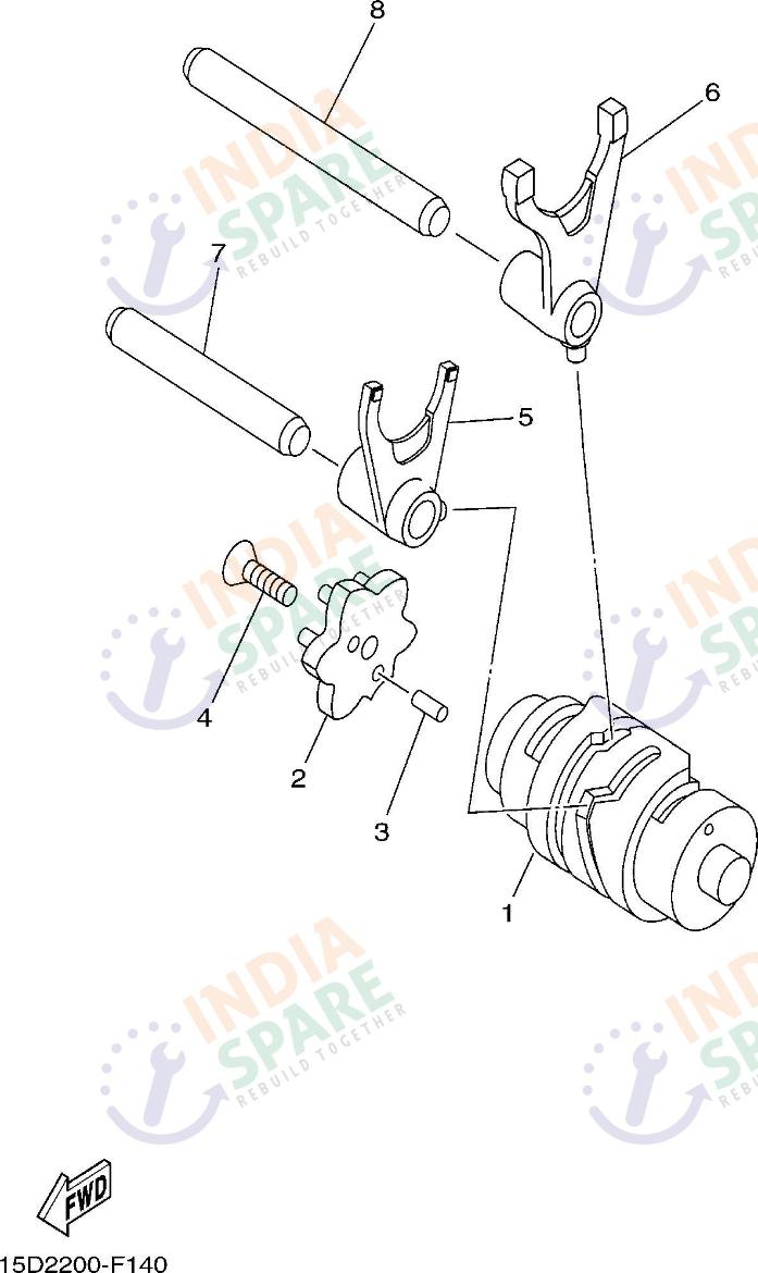 SHIFT CAM FORK
